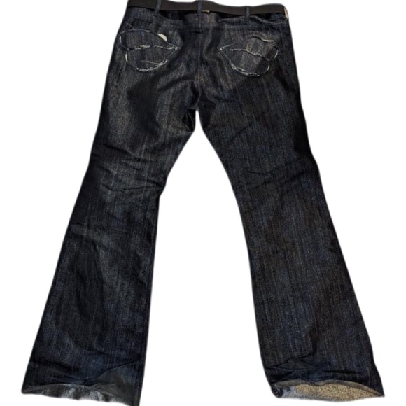 LA ropa mickey mouse denim flared jeans - Picture 2 of 2